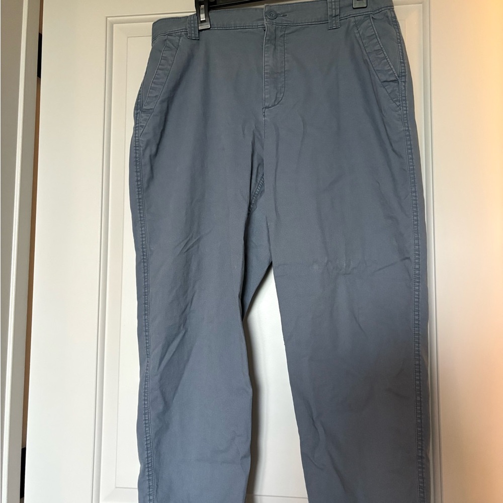 Old Navy Women's Light Blue Cropped Pants